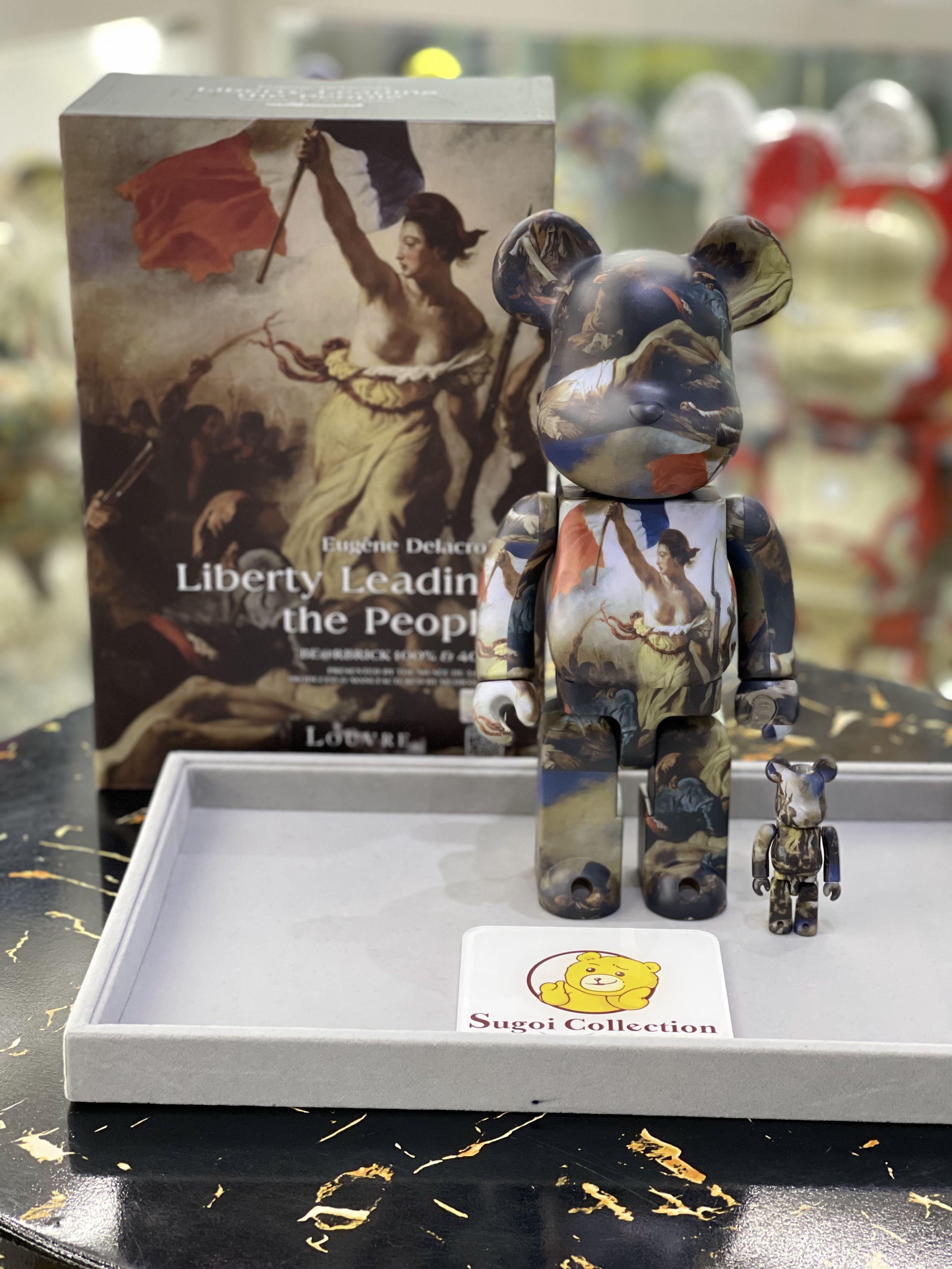 BE@RBRICK x Eugene Delacroix “Liberty Leading the People” 100%+400% se –  Sugoi Collection