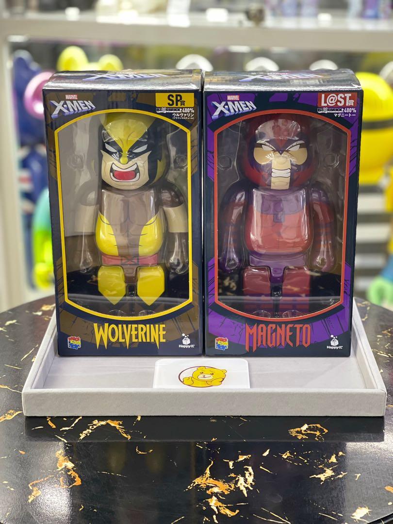 BE@RBRICK x Happy Kuji Marvel Wolverine & Magneto 400% (Set of 2) bear –  Sugoi Collection