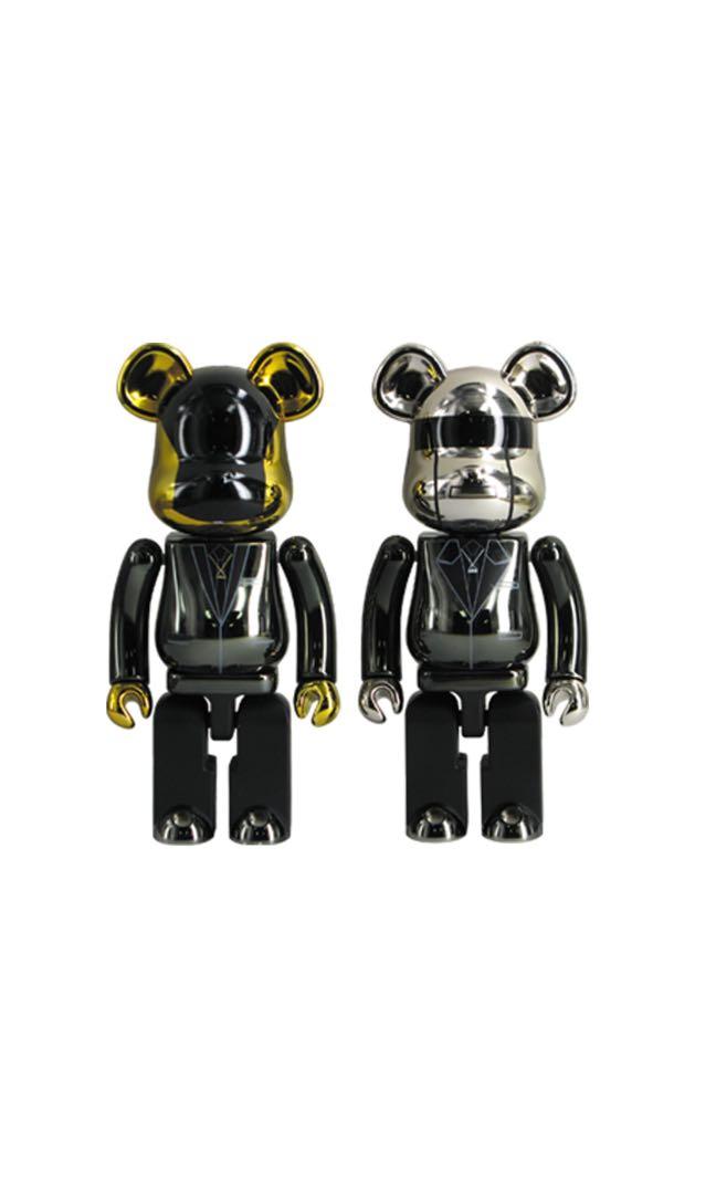 BE@RBRICK x Daft Punk 200% Random Access Memories Ver. bearbrick（2 件套）