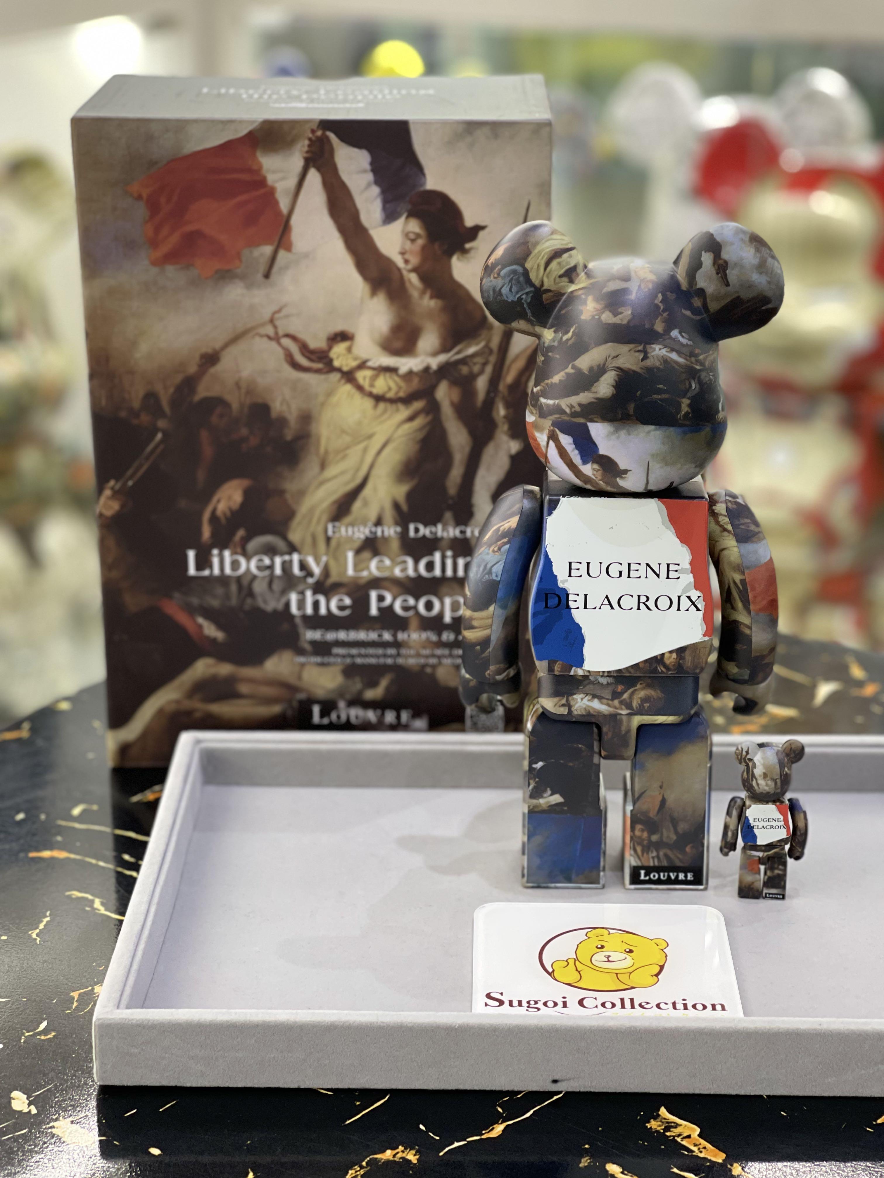 BE@RBRICK x Eugene Delacroix “Liberty Leading the People” 100%+400% se –  Sugoi Collection